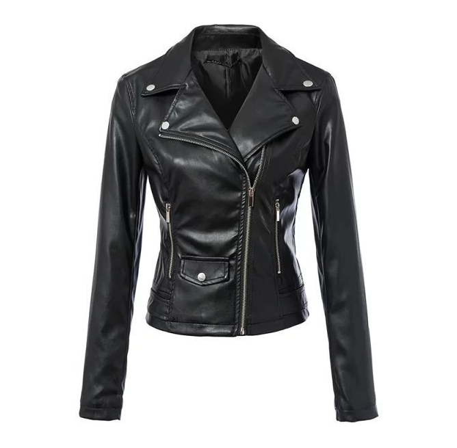 Motorcycle PU leather Jacket