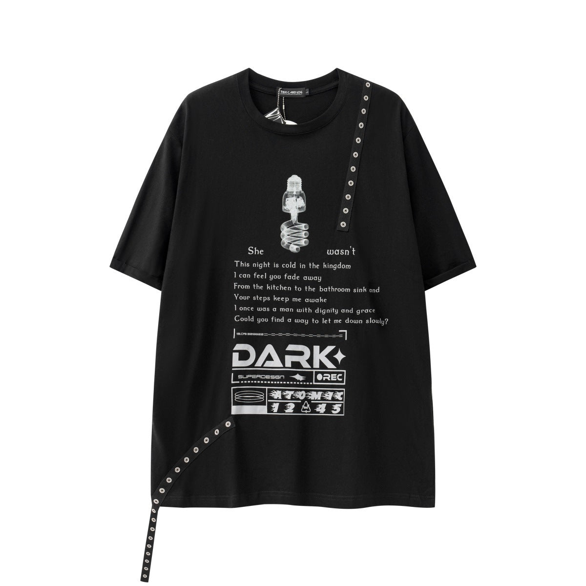 Punk Mechanical  Ribbon Short Sleeve UNISEX t-shirt